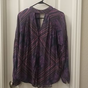 Free People purple tunic sz small